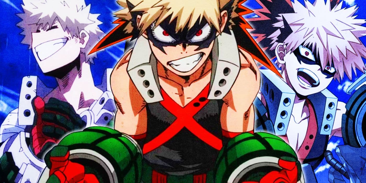 My Hero Academia Officially Gives Bakugo an Explosive New Design cover image