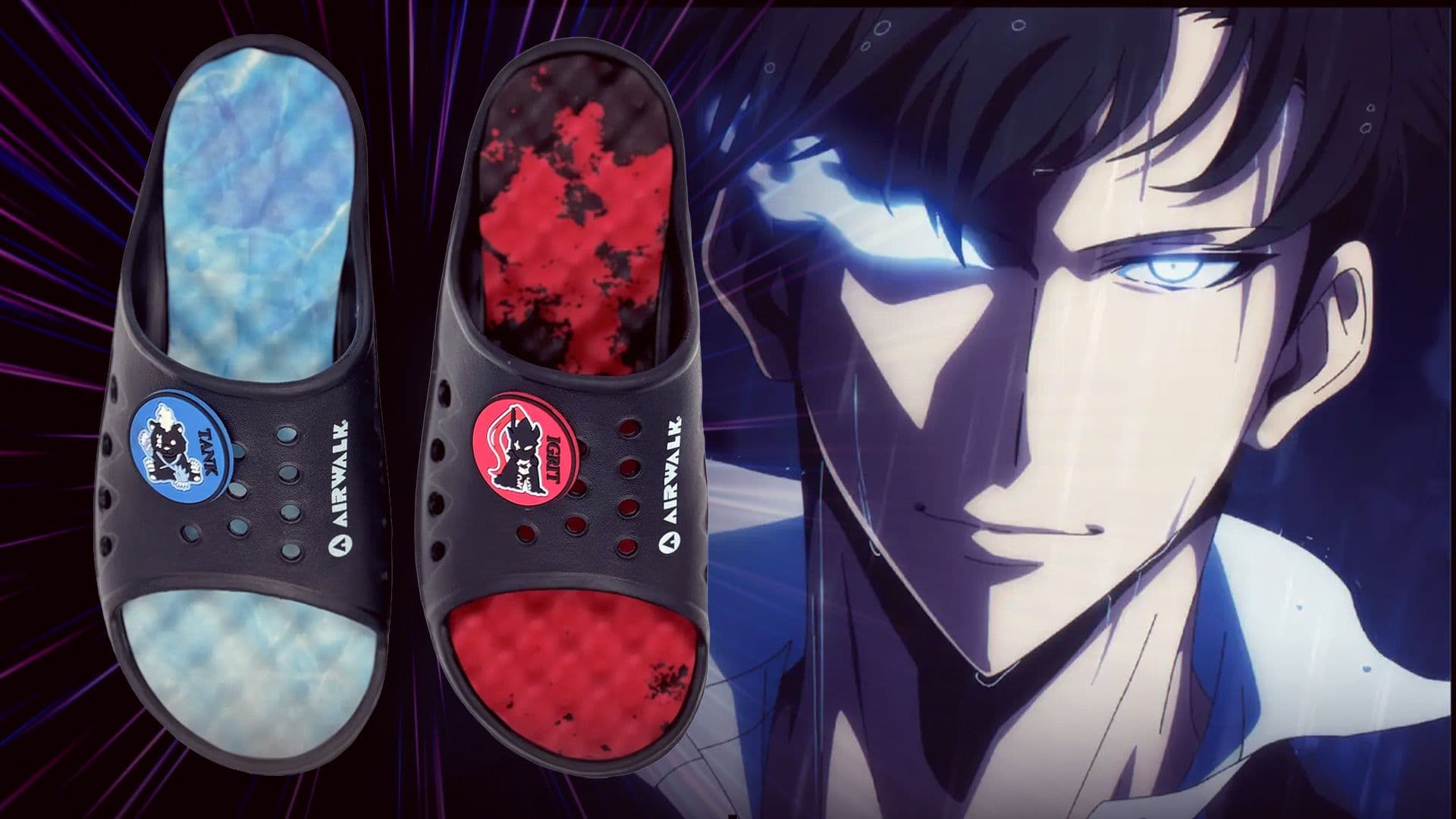 Solo Leveling Levels Up With Airwalk for Limited Edition Footwear Collection anime breakdown cover image