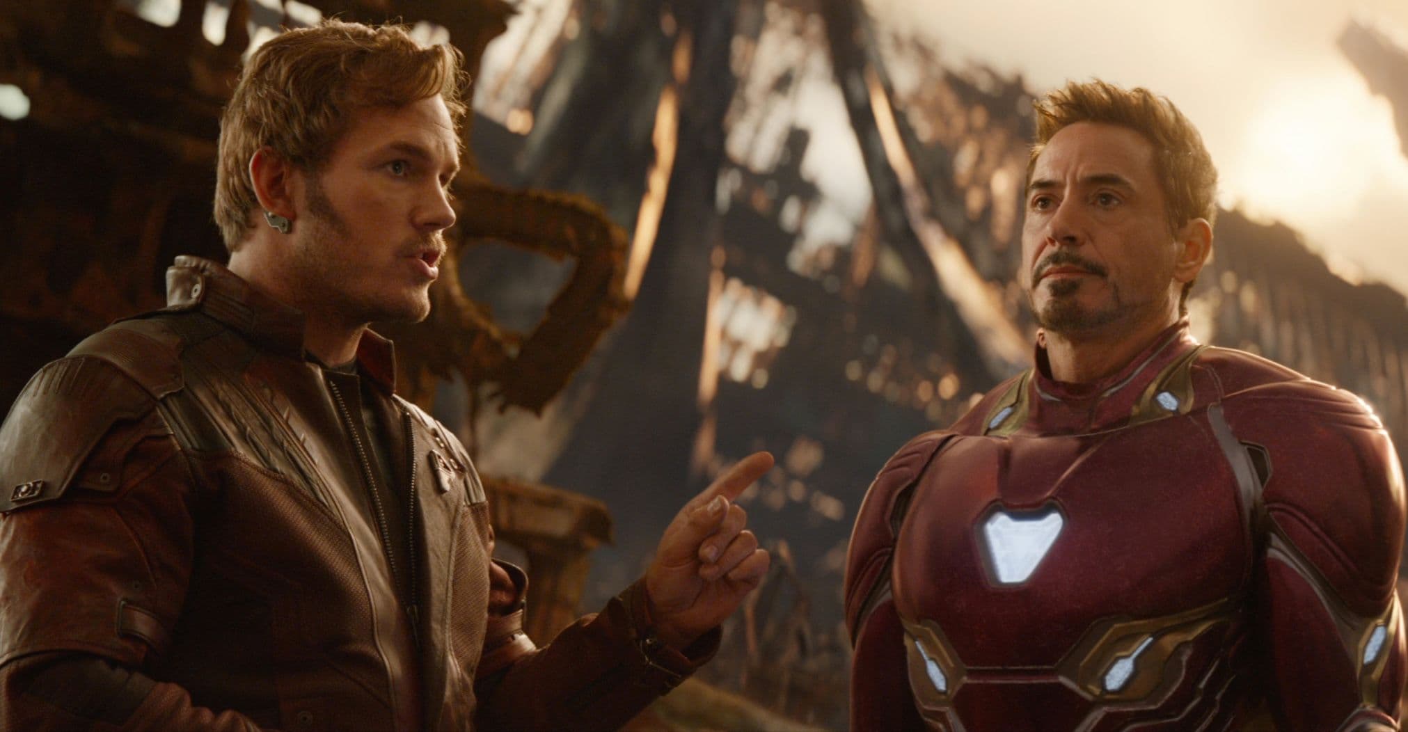 Robert Downey Jr. Says Chris Pratt Made Him ‘Mad’ While Filming Avengers: Infinity War cover image