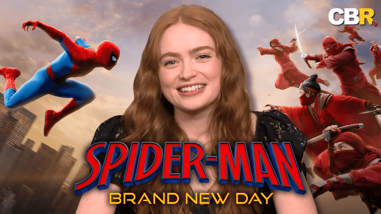 Sadie Sink Reveals Her Spider-Man Origin Story cover image