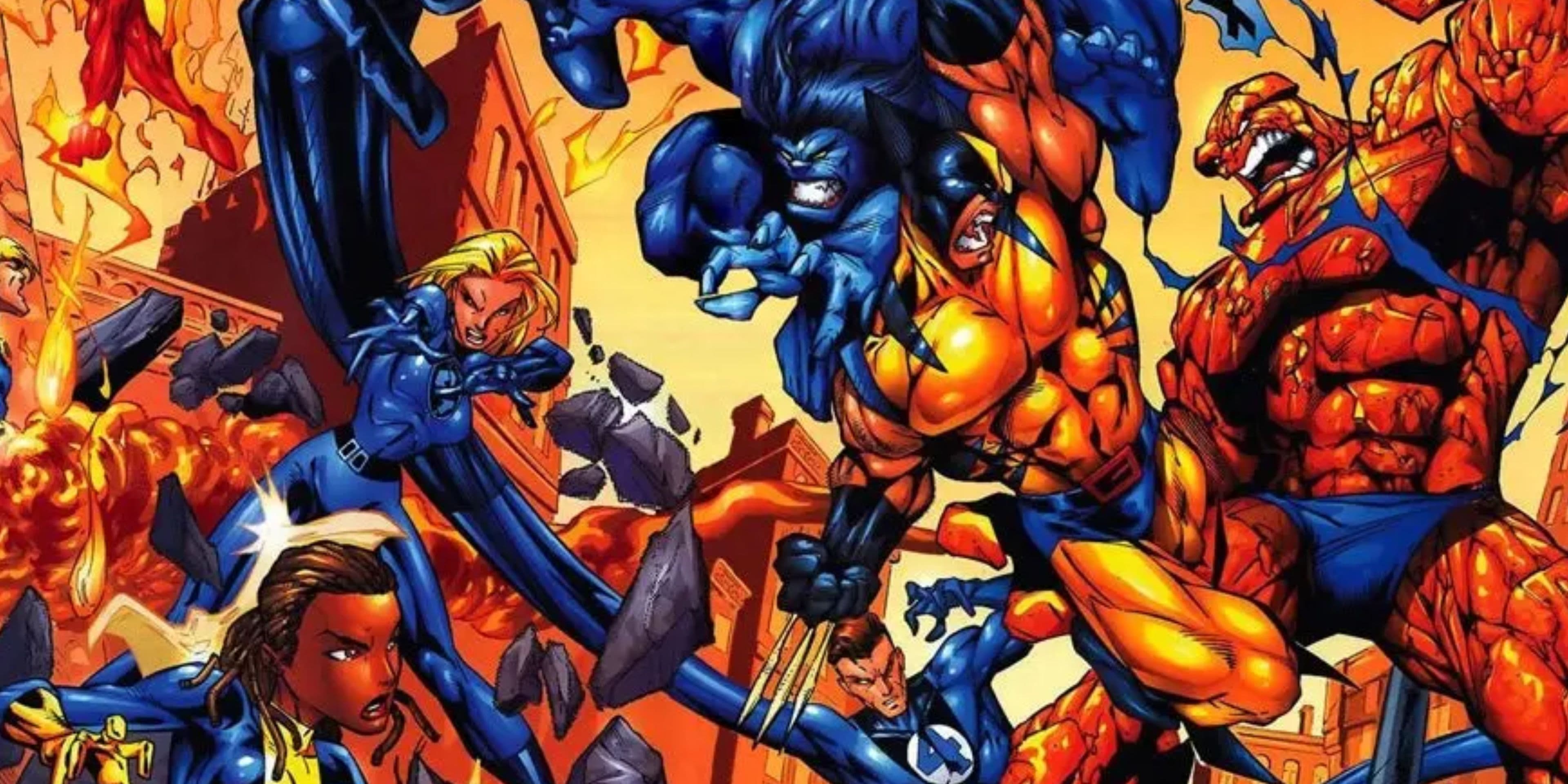 Marvel Officially Unveils New X-Men And Fantastic Four Team-Up cover image