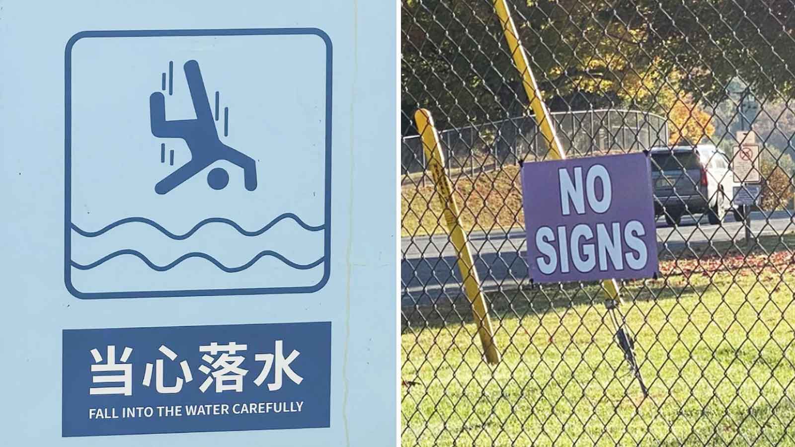 15 Signs That Clearly Weren't Designed By Anyone Literate cover image